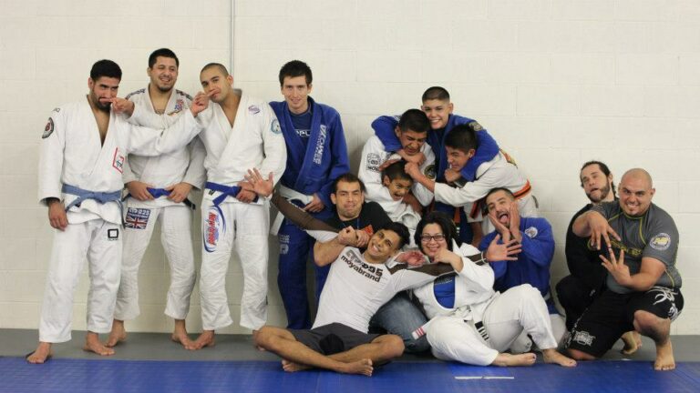 Brazilian Jiu Jitsu team training in Summerville SC